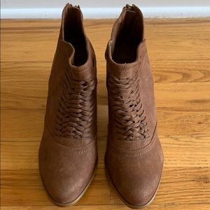 Brown booties
